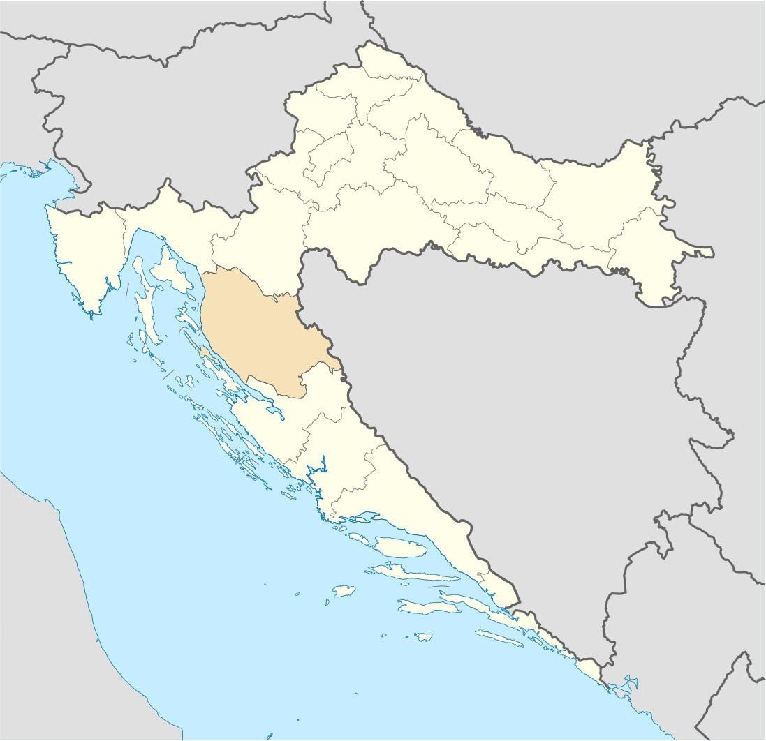 senj croácia mapa