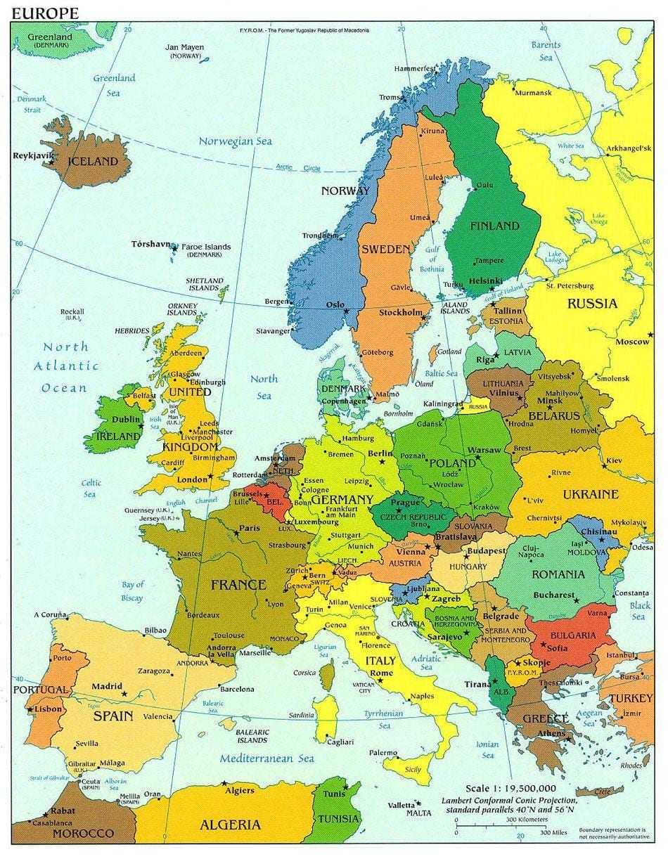 mapa mostrando a croácia