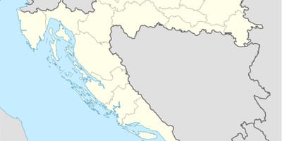 Mapa da croácia offline