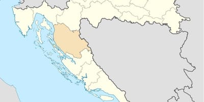 Senj croácia mapa